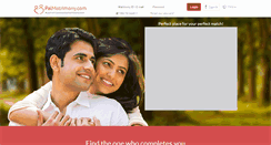 Desktop Screenshot of palmatrimony.com